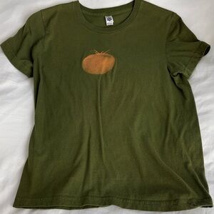 American Apparel Classic Olive Tee